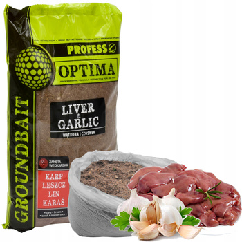 Zanęta Wędkarska PROFESS OPTIMA Wątroba Czosnek 1g