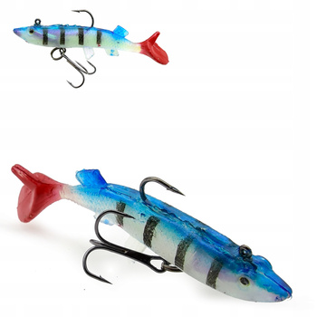 GUMA Uzbrojona w kotwicę i główkę jigową Kopyto przynęta 8 cm 10 g