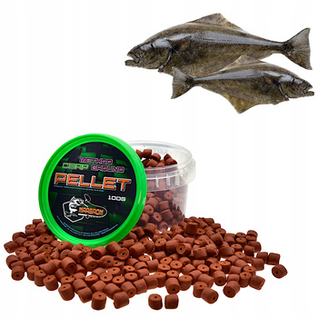 PELLET HACZYKOWY MARGROM 8mm 100g Red Halibut