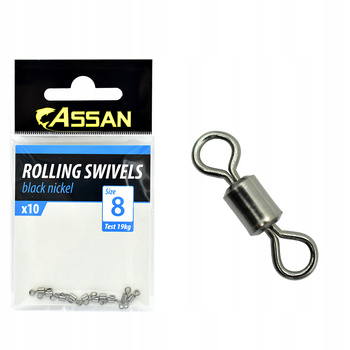 KRĘTLIKI Wałeczkowe ASSAN KRĘTLIK 10szt r 8/19 kg