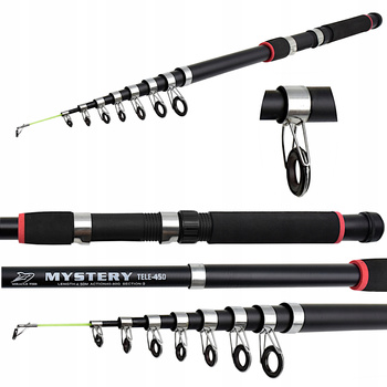Wędka teleskopowa Miracle Fish MYSTERY TELE-450 WT: 40-80g 4,5 m