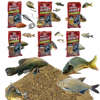 Zanęta Wędkarska PROFESS Effect Zestaw MIX 6x 650g