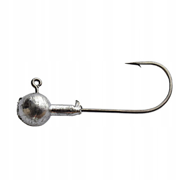 GŁÓWKA JIGOWA Black Nickel 10 g HAK 4/0 JAPAN HOOK
