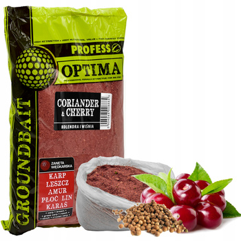 Zanęta Wędkarska PROFESS OPTIMA Kolendra i Wiśnia 1 kg