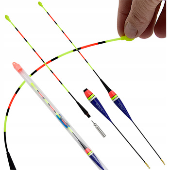 SPŁAWIK świecący LED na Baterie przelotowy plus TUBA wyporność 3 g |39 cm