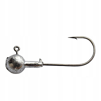 GŁÓWKA JIGOWA Black Nickel 10 g HAK 5/0 JAPAN HOOK