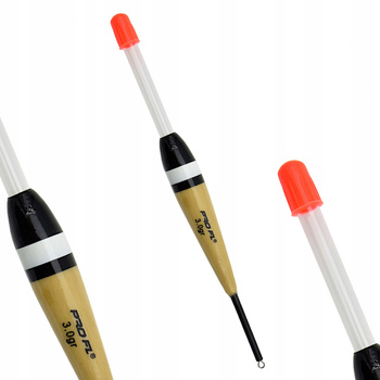 Spławik przelotowy PRO FL 3 g 15,7 cm z gniazdem na nasadkę świecącą