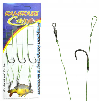 PRZYPON KARPIOWY Z WŁOSEM PLECIONKA Iseama 1/15kg