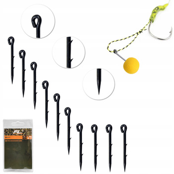 10 x wędkarska metalowa IGŁA do przynęt 7 mm