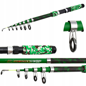 Wędka teleskopowa Miracle Fish VICTORY 360 cm WT: 80-120g 3,6 m MORO