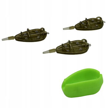 3 x KOSZYK DO metody + forma method feeder 15-25g