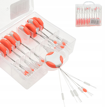 STOPERY SILIKONOWE baryłkowe cylindryczne Duży rozmiar L - 80 szt w pudełku