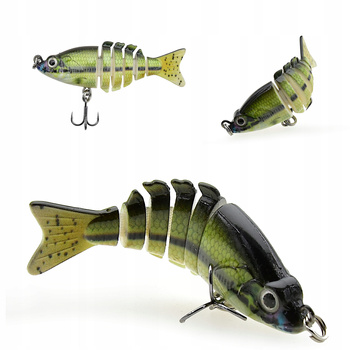 WOBLER na Szczupaka łamany tonący 6 cm / 5 g przynęta wędkarska