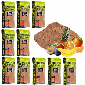 10x Zanęta Wędkarska PROFESS OPTIMA Tutti Frutti