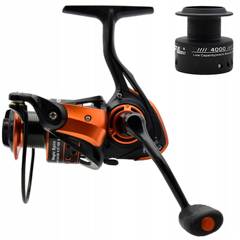 Kołowrotek FL Magic Spin MA4000 8BB+1 Hamulec przedni 4.7:1 + dod szpula