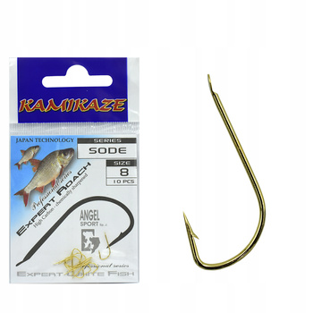 Haczyk Haczyki KAMIKAZE SODE Nr 8 (10szt) Kute