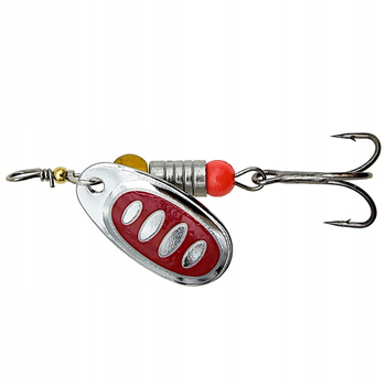 Błystka obrotówka blacha sztuczna przynęta na ryby 5g / 6 cm Szczupak okoń