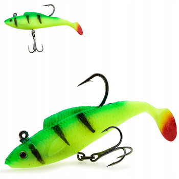 GUMA Uzbrojona w kotwicę i główkę jigową Kopyto przynęta 10 cm 18 g