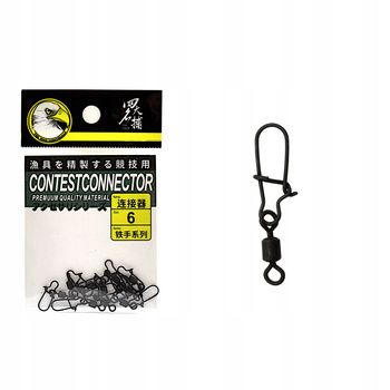 JAPOŃSKIE KRĘTLIKI z Agrafką Wałeczkowe 10 szt/r 6