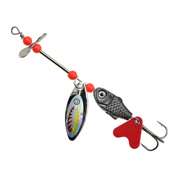 Błystka blacha Blaszka Obrotówka Spinner 12 g / 10 cm ze śmigłem