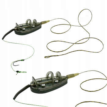 Gotowy Uzbrojony koszyk metod Method Feeder 50g #6