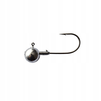 GŁÓWKA JIGOWA Black Nickel 8 g HAK 1/0 JAPAN HOOK