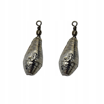 Ołów CIĘŻAREK ŁEZKA Z KRĘTLIKIEM OLIWKA 6 g x 2szt