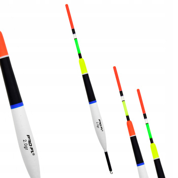 Spławik przelotowy PRO FL wyporność 2 g wysokość 18,7 cm