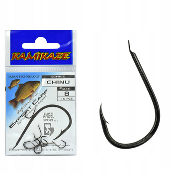 Haczyk Haczyki KAMIKAZE CHINU Nr 8 (10szt) Kute