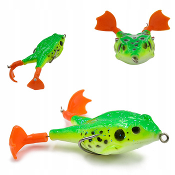 ŻABA 3D ANTYZACZEPOWA STARORZECZNA przynęta SUM