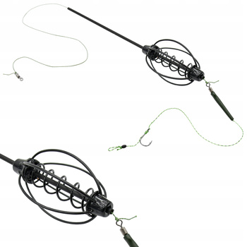 Gotowy zestaw gruntowy ze sprężyną 30g hak #4