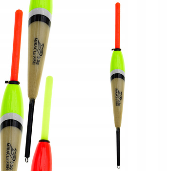 SPŁAWIK Przelotowy z BALSY 3,5g Miracle Fish 14,5c