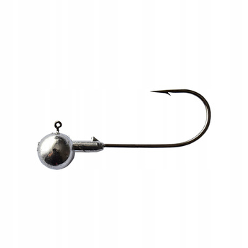 GŁÓWKA JIGOWA Black Nickel 9 g HAK 3/0 JAPAN HOOK