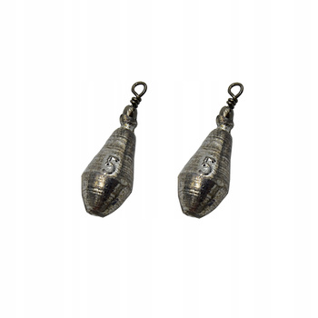 Ołów CIĘŻAREK ŁEZKA Z KRĘTLIKIEM OLIWKA 5 g x 2szt