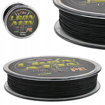 PLECIONKA WĘDKARSKA LRON MAN PE 150m/0,35mm/32,6kg