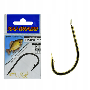 Haczyk Haczyki KAMIKAZE LIMERICK Nr 14 /10 szt