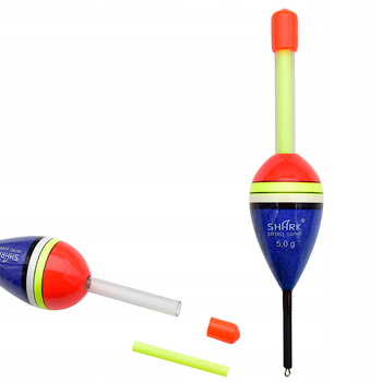 Spławik Przelotowy z BALSY SHARK 5,0 g / 11,5 cm z gniazdem na nasadkę