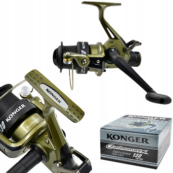 Kołowrotek KONGER Carbomaxx Carp & Feeder Long Coast 130 FD/FSS wolny bieg