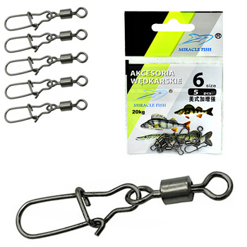 Agrafka z Krętlikiem KRĘTLIK Agrafka 5 szt/ r. 6