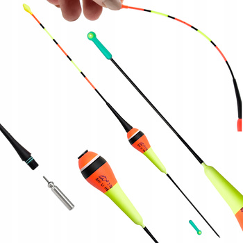 SPŁAWIK świecący LED do połowów nocą Stały na Baterie 2 g + bateria i TUBA