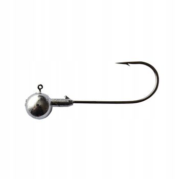 GŁÓWKA JIGOWA Black Nickel 10 g HAK 6/0 JAPAN HOOK