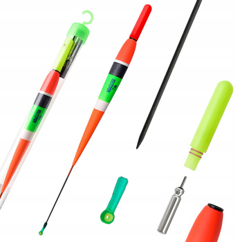 SPŁAWIK świecący LED do połowów nocą Stały na Baterie 7 g + bateria i TUBA