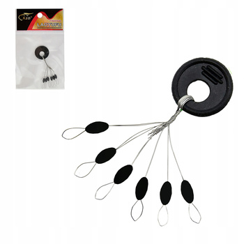 STOPER stopery SILIKONOWE baryłkowe baryłka ŚREDNI rozmiar M - 6 szt