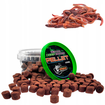 PELLET HACZYKOWY MARGROM 12mm 100g Czerwony Robak