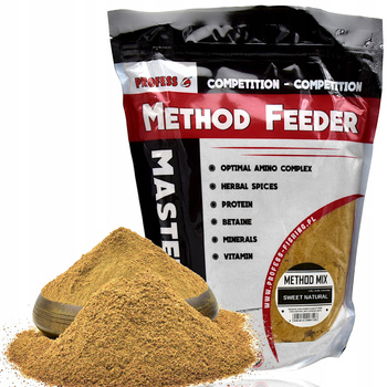 Zanęta Profess METHOD FEEDER Master SWEET NATURAL