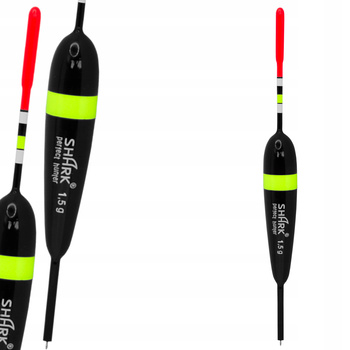 Spławik Przelotowy z BALSY SHARK 1,5 g / 10,5 cm