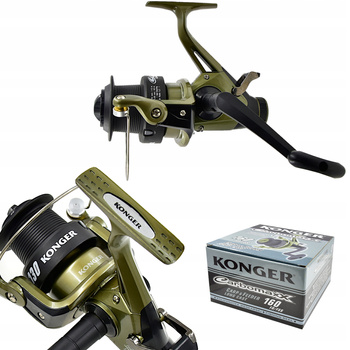 Kołowrotek KONGER Carbomaxx Carp & Feeder Long Coast 160 FD/FSS wolny bieg