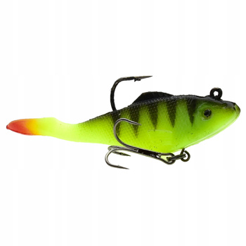 GUMA Uzbrojona w główkę jigową i kotwicę przynęta kopyto 8,5 cm 12 g