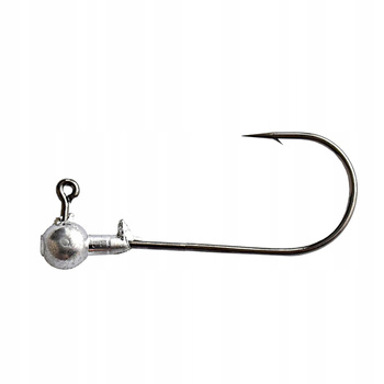 GŁÓWKA JIGOWA Black Nickel 6 g HAK 3/0 JAPAN HOOK