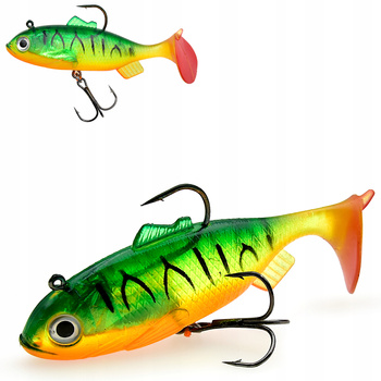 GUMA Uzbrojona w główkę jigową i kotwicę przynęta kopyto 10 cm 36 g